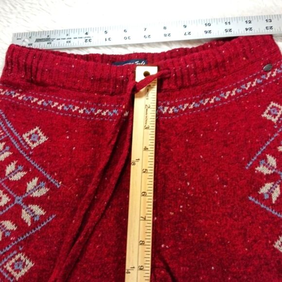 American Eagle Ahh- Mazingle Soft Knit Jogger/Lounger Pants Juniors S/P/CH. Red. - Picture 7 of 10